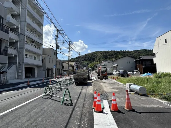 前面道路