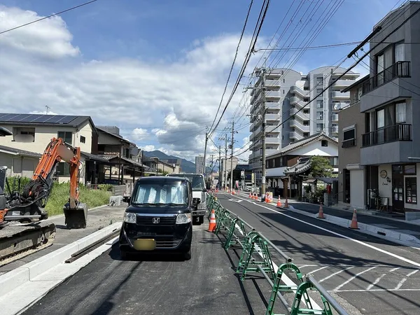 前面道路