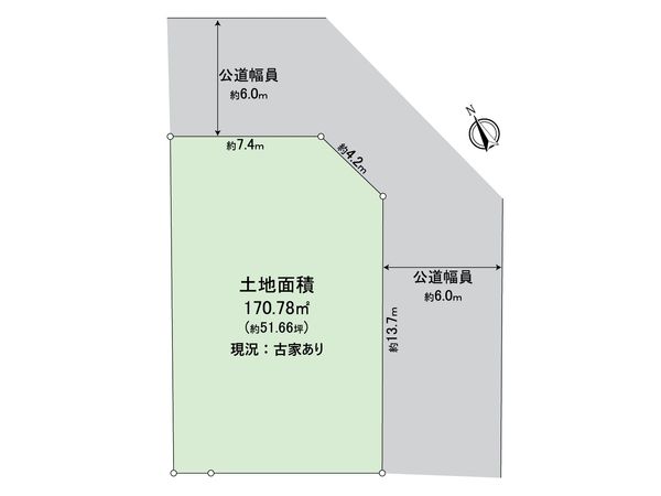 大津市野郷原1丁目 区画図