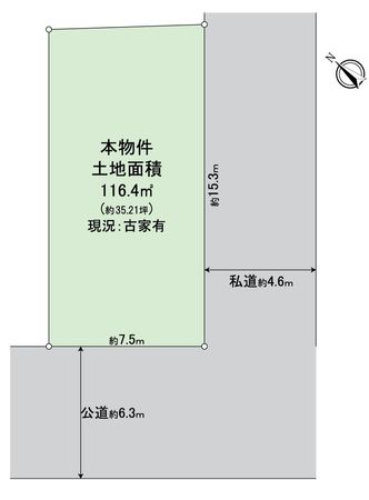 大津市本堅田2丁目 区画図 大津市本堅田2丁目 区画図