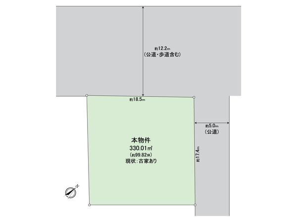 大津市鶴の里 区画図 区画図
