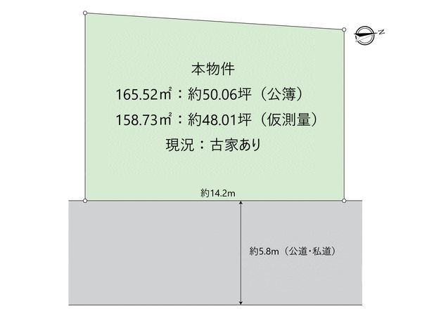 大津市桜野町1丁目 区画図 大津市桜野町1丁目 区画図