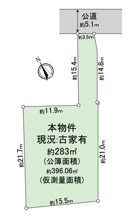 大津市衣川1丁目 区画図 大津市衣川1丁目 区画図