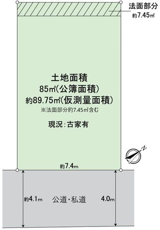 大津市竜が丘 区画図 大津市竜が丘 区画図
