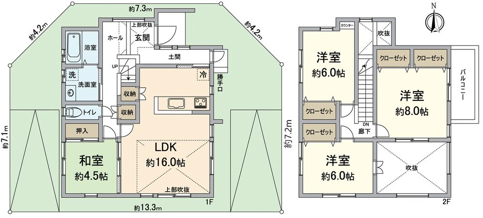 間取図(平面図)