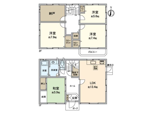 間取図(平面図)