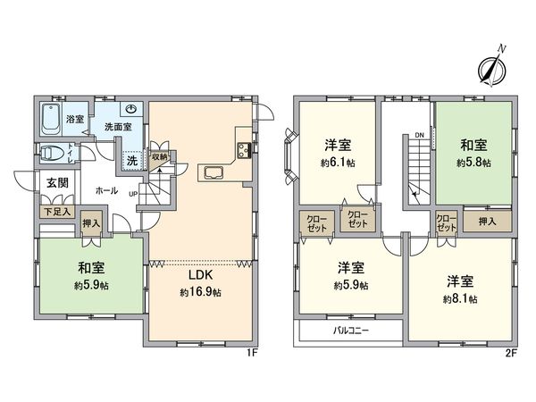 間取図(平面図)