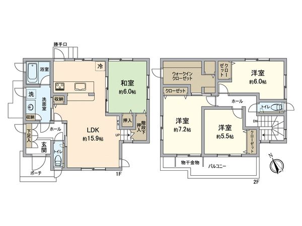 大津市下阪本5丁目 間取図(平面図) 間取図(平面図)