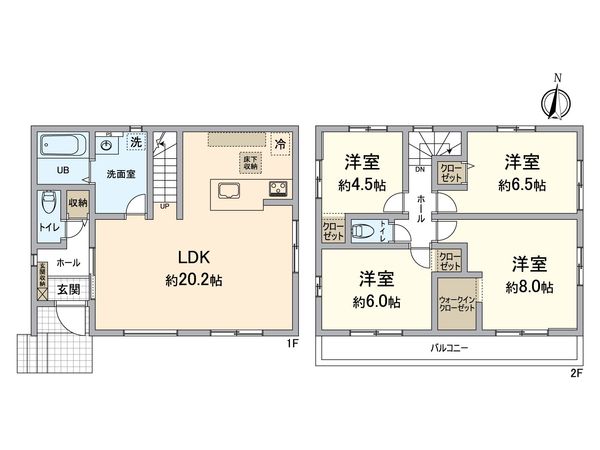 大津市大平2丁目 間取図(平面図) 間取図(平面図)