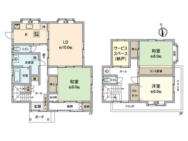 大津市大江5丁目 間取図(平面図) 大津市大江5丁目 間取図(平面図)