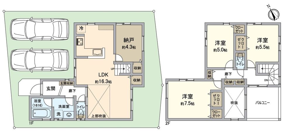 新浜町A号棟 間取図(平面図) 新浜町A号棟 間取図(平面図)