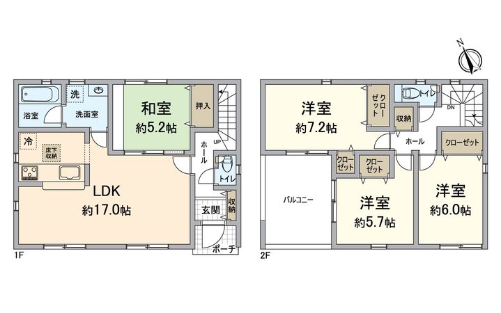 雄琴5丁目 10号棟 間取図(平面図) 雄琴5丁目 10号棟 間取図(平面図)