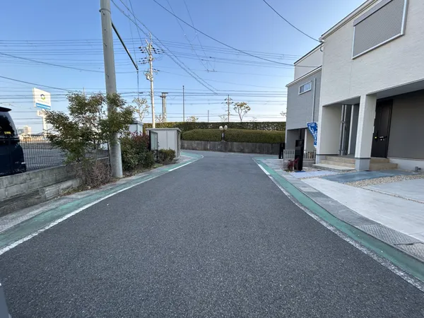 前面道路