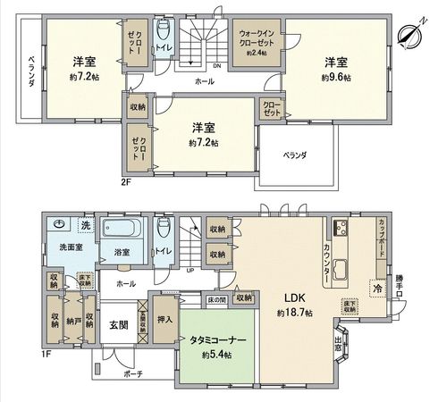 間取図(平面図)