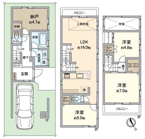 間取図(平面図)