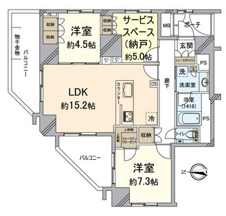 間取図(平面図)
