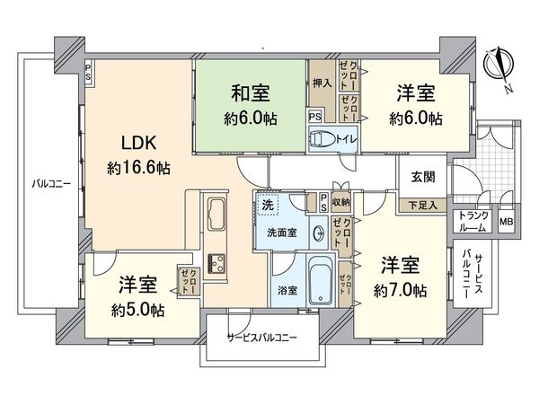 グランスイート比叡山坂本駅前 間取図(平面図) グランスイート比叡山坂本駅前 間取図(平面図)