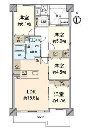 間取図(平面図)