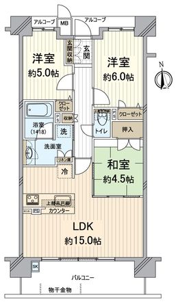 間取図(平面図)