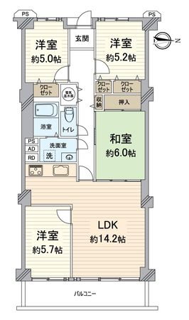 間取図(平面図)