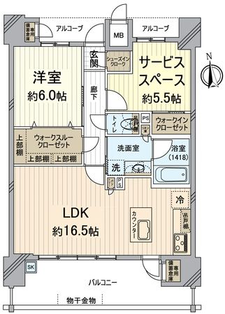 間取図(平面図)