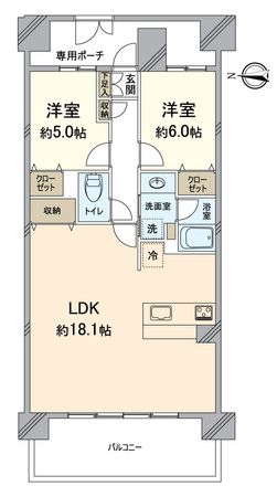 間取図(平面図)