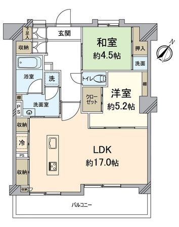メゾンドール瀬田公園都市 Ⅱ番館 間取図(平面図) メゾンドール瀬田公園都市 Ⅱ番館 間取図(平面図)