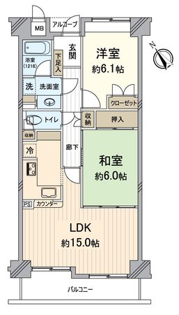 パークシティ大津 間取図(平面図) 間取図(平面図)