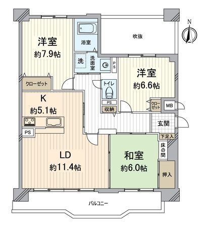 間取図(平面図)