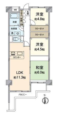 間取図(平面図)