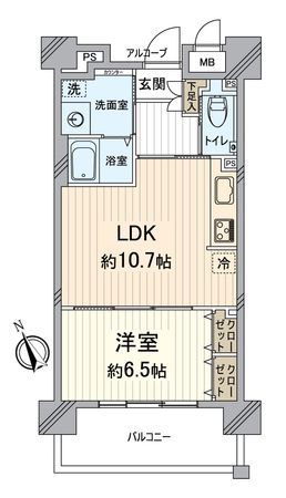 エイジングコート琵琶湖プレミアビュー 間取図(平面図) 間取図(平面図)
