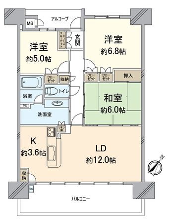 間取図(平面図)