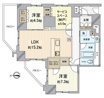 間取図(平面図)