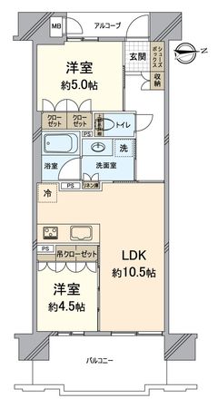 間取図(平面図)