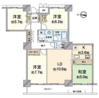 間取図(平面図)