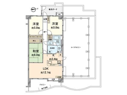 間取図(平面図)