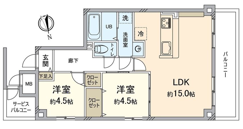 M’プラザ堅田駅前弐番館 間取図(平面図) M’プラザ堅田駅前弐番館 間取図(平面図)