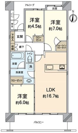 ヴィーナススクエア 間取図(平面図) ヴィーナススクエア 間取図(平面図)