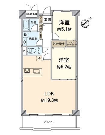 グランドメゾン浜大津 間取図(平面図) グランドメゾン浜大津 間取図(平面図)