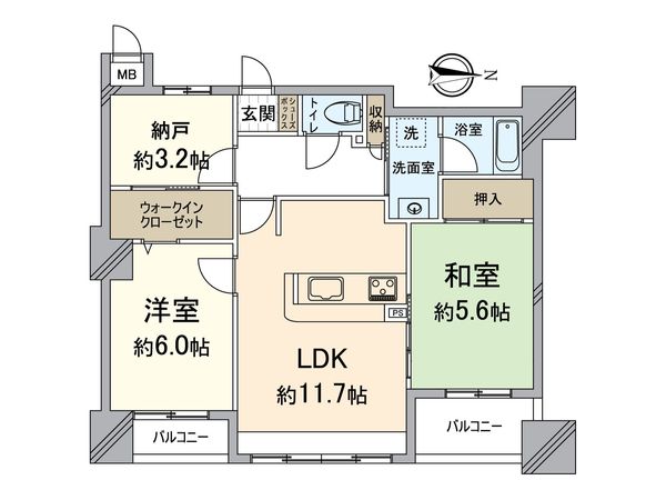 ユニライフ大津中央 間取図(平面図) ユニライフ大津中央 間取図(平面図)