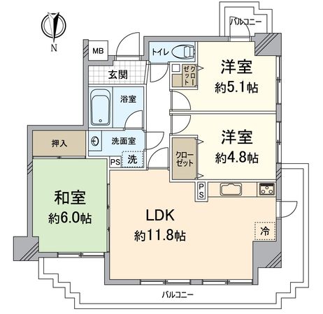 間取図(平面図)