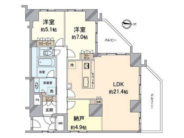フェミネンス大津石山駅前 間取図(平面図) フェミネンス大津石山駅前 間取図(平面図)