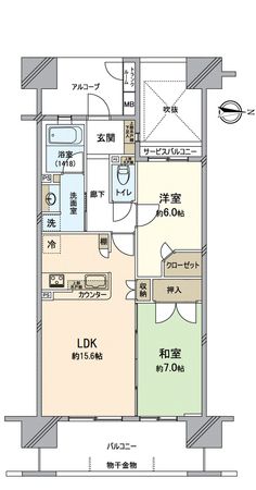 間取図(平面図)