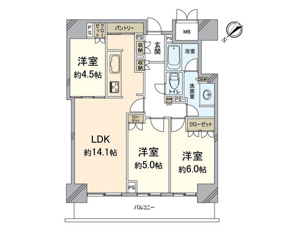 アトラスタワー草津 間取図(平面図) アトラスタワー草津 間取図(平面図)