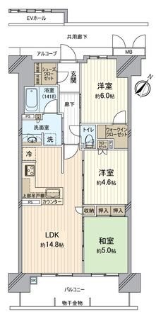 間取図(平面図)