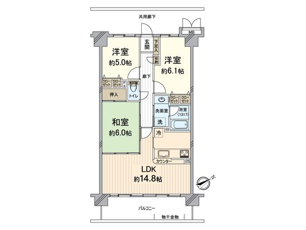 間取図(平面図)