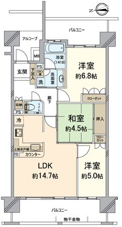 間取図(平面図)