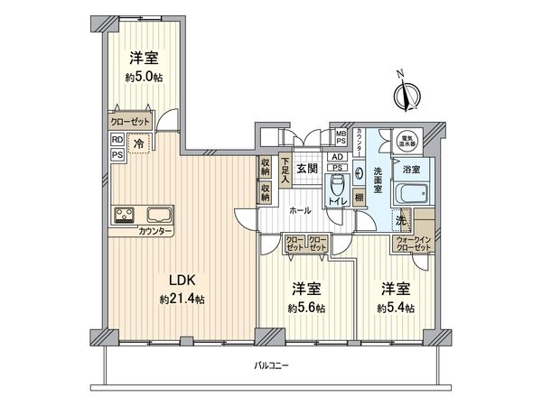 間取図(平面図)