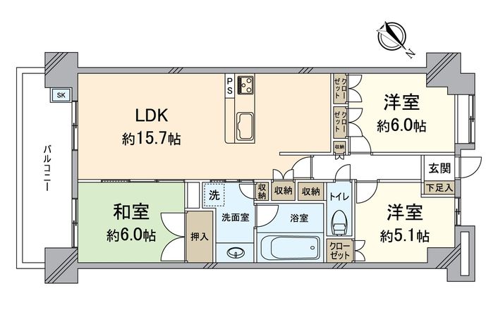 間取図(平面図)