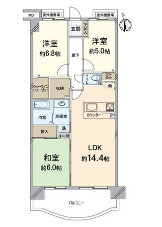間取図(平面図)